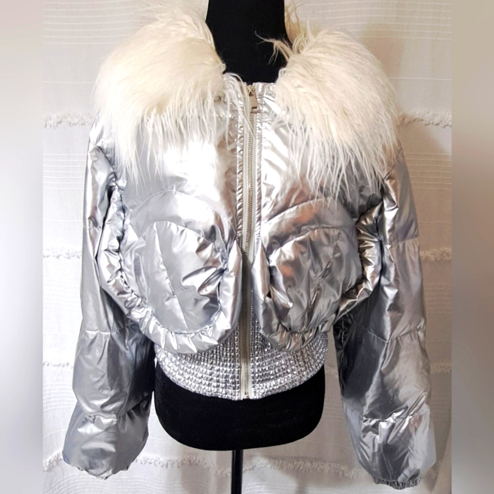 Silver Bomber Removable Fur